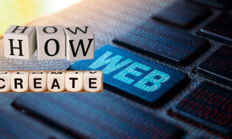 طريقة انشاء موقع الكتروني