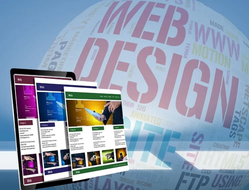 تصميم موقع متعدد الصفحات تصميم موقع متعدد الصفحات