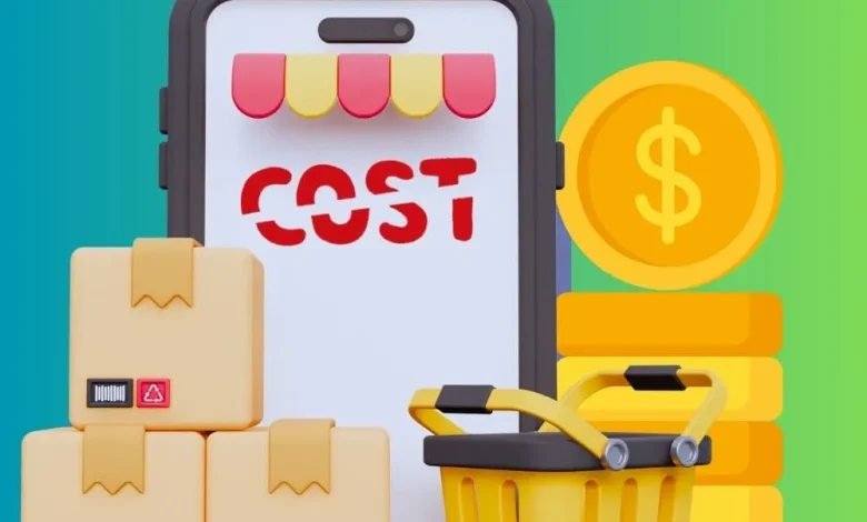 حساب تكلفة إنشاء متجر إلكتروني