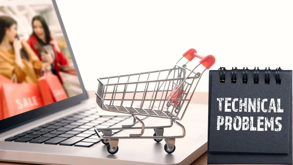 المشكلات التقنية من أبرز عيوب التجارة الإلكترونية