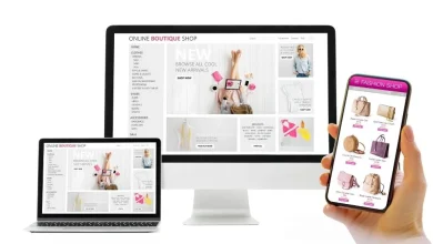 تصميم متجر الكتروني