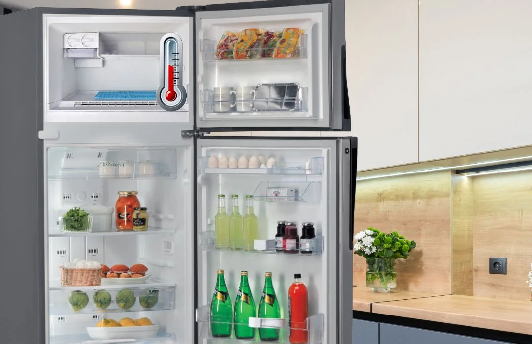 ارتفاع درجة الحرارة داخل فريزر الثلاجة ارتفاع درجة الحرارة داخل فريزر الثلاجة