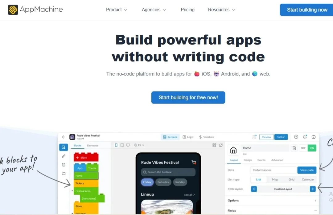 منصة AppMachine منصة AppMachine