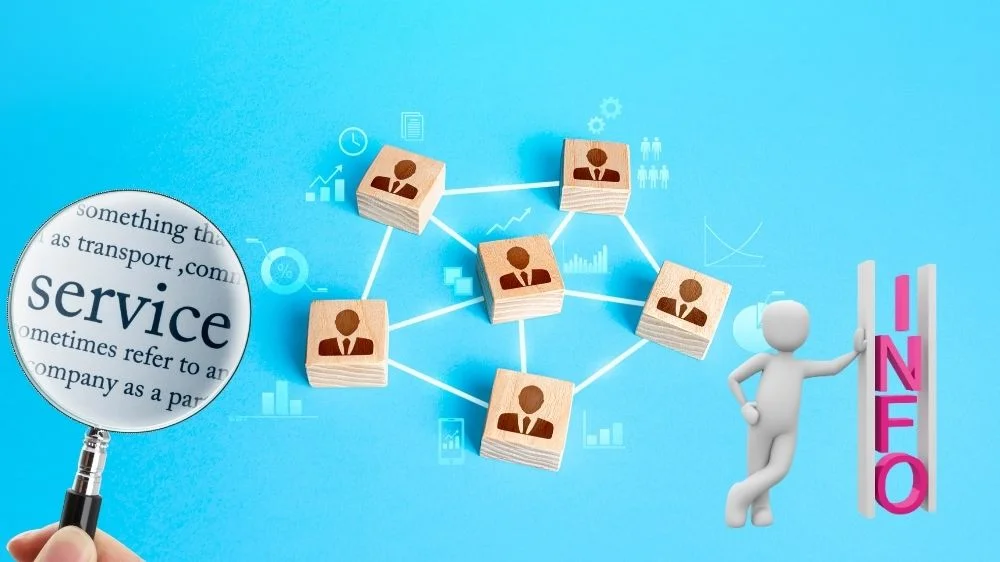 العمل على تنظيم المعلومات والخدمات العمل على تنظيم المعلومات والخدمات