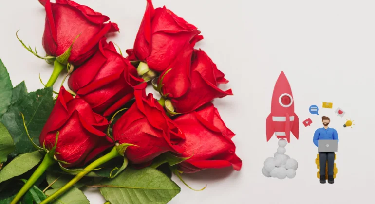 عبارات تسويقية لجذب الزبائن للورود