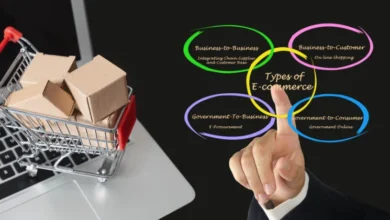أنواع تعاملات التجارة الإلكترونية وفوائدها وخصائصها