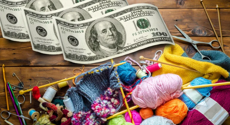 اشغال يدوية مربحة من المنزل