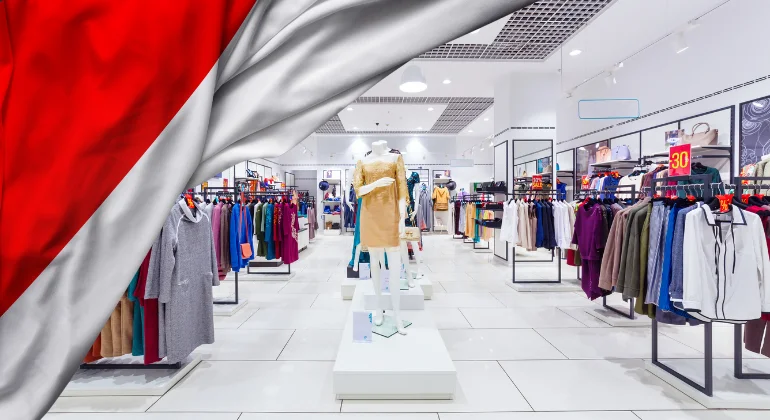 معلومات عن تجارة الملابس من أندونيسيا