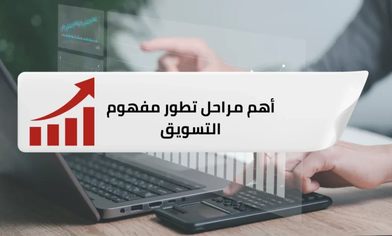 أهم مراحل تطور مفهوم التسويق