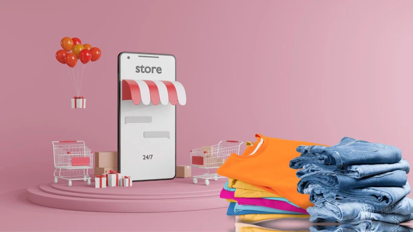إنشاء متجر ملابس إلكتروني