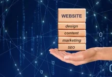 انشاء موقع الكتروني