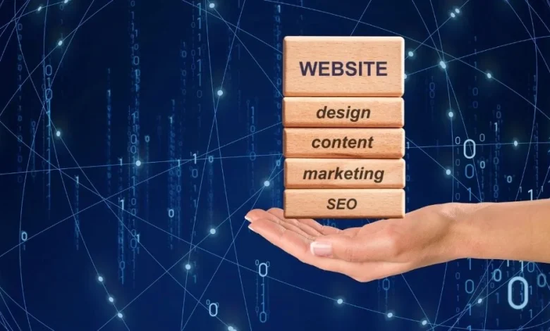 انشاء موقع الكتروني