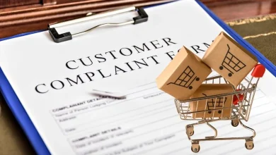 شكوى على متجر الكتروني