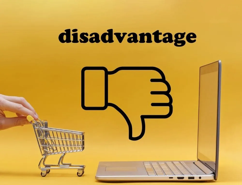 عيوب التجارة الإلكترونية