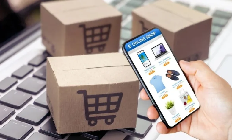 عمل متجر الكتروني