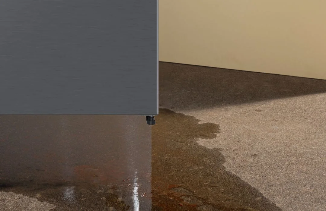 تسرب المياه من الثلاجة تسرب المياه من الثلاجة